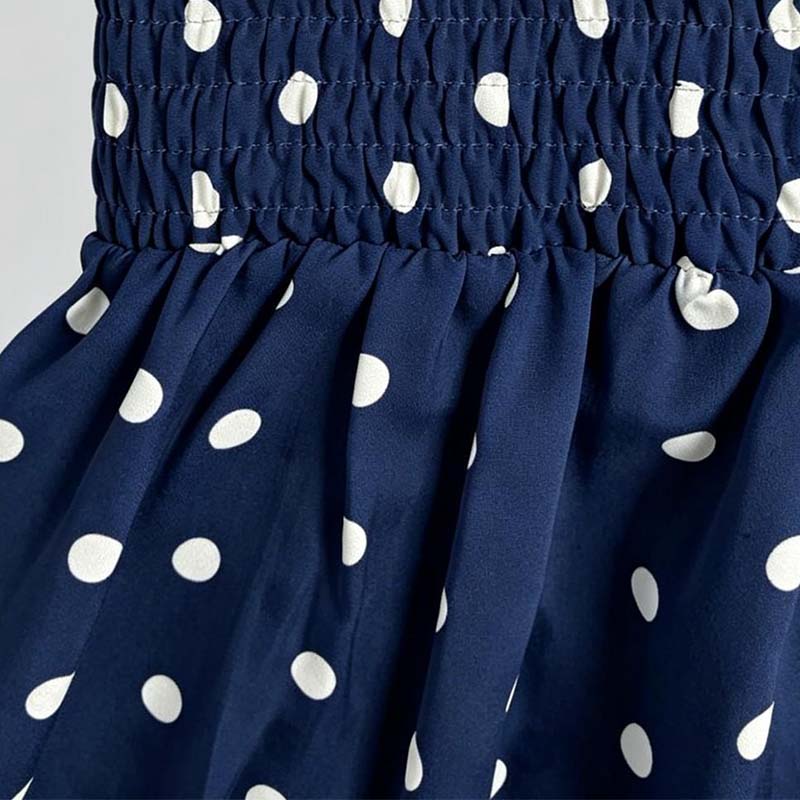 👗 50% OFF NOW! ⚫ Women's Off-Shoulder Polka Dot 2-Piece Set – Flirty top & matching shorts – lightweight & perfect for summer parties, vacations or beach days 🌊